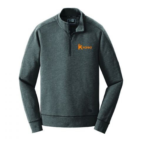 New Era Tri-Blend Fleece 1/4-Zip Pullover